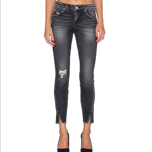 AMO Denim Twist Slim Jeans vixen destroy Skinny. 26 - Picture 1 of 9